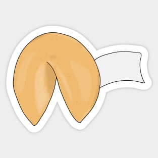 Fortune cookie Sticker